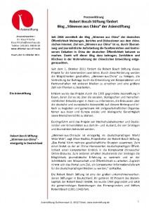 Presseerklärung