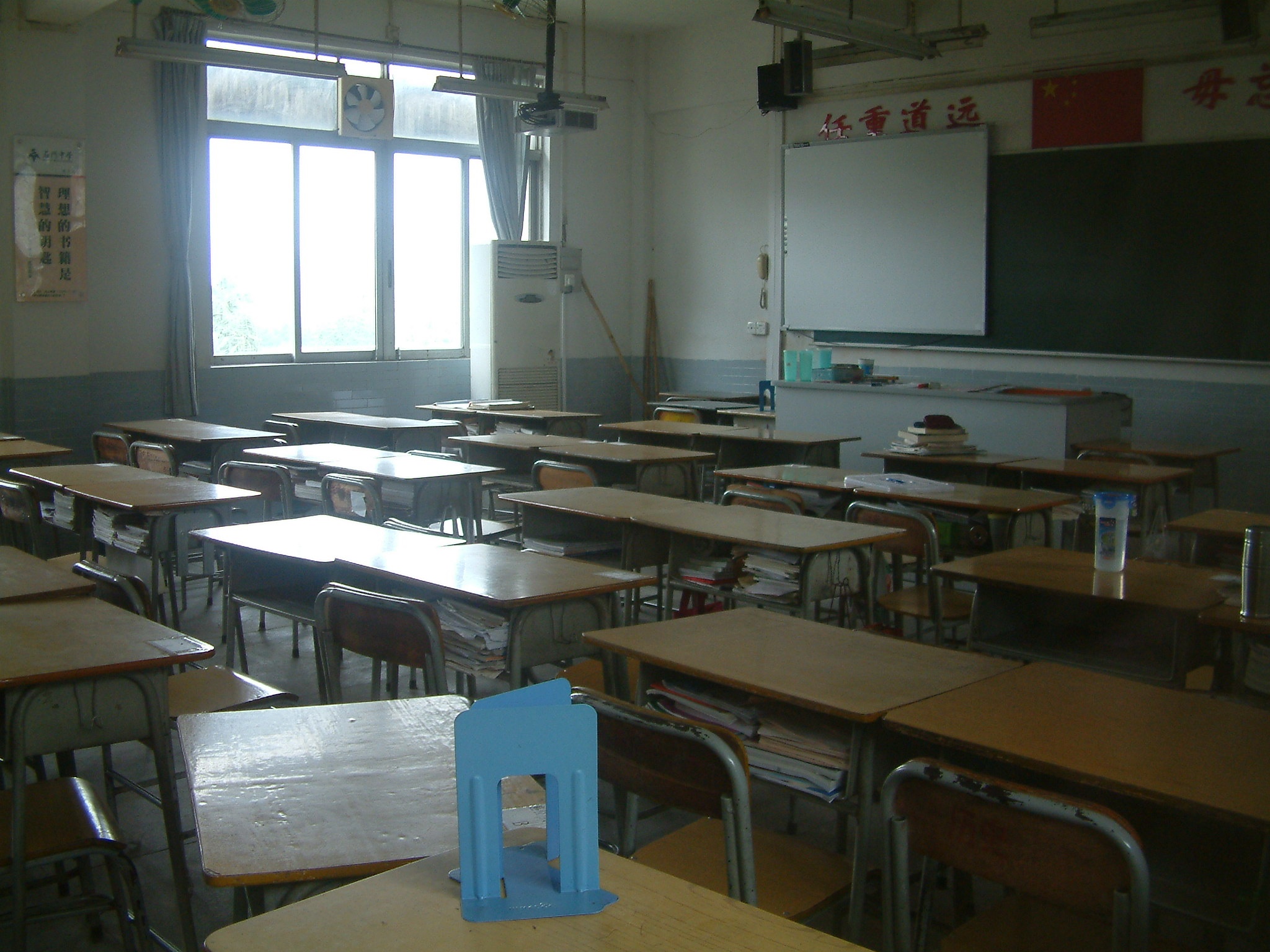 Ein Klassenzimmer im südchinesischen Foshan im Jahr 2010. Foto: Florian Jung.